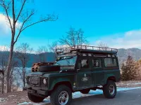 Gebraucht Land Rover Defender 1997 Grün SUV