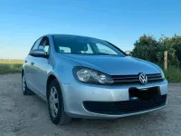 Gebraucht VW Golf VI 105 PS (77 kW) 2009 Silber Kleinwagen
