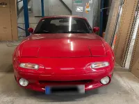Gebraucht Mazda MX5 116 PS (85 kW) 1990 Rot Cabrio