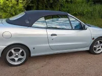 Gebraucht Renault Mégane Cabriolet 114 PS (83 kW) 1998 Silber Cabrio