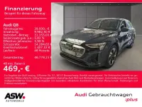 Gebraucht Audi Q8 e-tron S-Line 250 kW (340 PS) 2023 Plasmablau metallic SUV