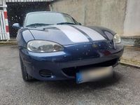 Gebraucht Mazda MX5 110 PS (80 kW) 2002 Blau Cabrio
