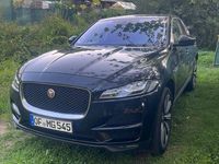Gebraucht Jaguar F-Pace Portfolio 300 PS (220 kW) 2016 Schwarz SUV