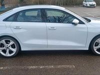 Gebraucht Audi A3 S-Line 150 PS (110 kW) 2022 Weiß Limousine