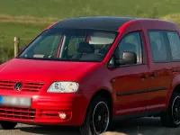 Gebraucht VW Caddy Life 105 PS (77 kW) 2004 Rot Van / Kleinbus