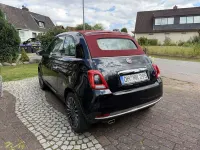 Gebraucht Fiat 500 Lounge 69 PS (50 kW) 2018 Schwarz Cabrio