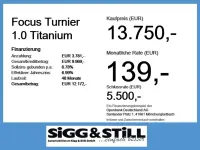 Gebraucht Ford Focus Titanium 125 PS (91 kW) 2021 Magneticgrau (metallic) Kombi