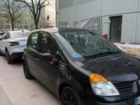 Gebraucht Renault Modus 75 PS (55 kW) 2006 Schwarz Van / Kleinbus
