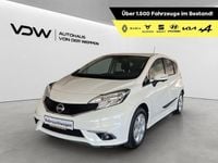 Gebraucht Nissan Note Acenta+ 98 PS (72 kW) 2016 Weiß Kleinwagen
