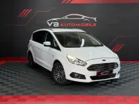 Gebraucht Ford S-MAX Titanium 150 PS (110 kW) 2018 Weiß Van / Kleinbus