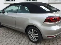 Gebraucht VW Golf Cabriolet 105 PS (77 kW) 2011 Silber Cabrio