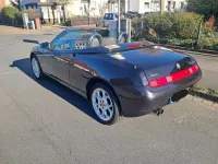 Gebraucht Alfa Romeo Spider 150 PS (110 kW) 2001 Schwarz Cabrio
