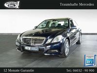 Gebraucht Mercedes E500 387 PS (284 kW) 2010 Blau (tansanitblau  metallicl Limousine