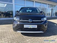 Gebraucht VW T-Cross R-line 116 PS (85 kW) 2024 Deep black perleffekt SUV