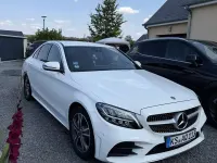 Gebraucht Mercedes C180 AMG line 156 PS (114 kW) 2019 Weiß Kombi
