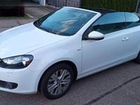 Gebraucht VW Golf Cabriolet Life 105 PS (77 kW) 2014 Weiß Cabrio