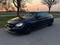 Gebraucht Mercedes C300 AMG line 245 PS (180 kW) 2018 Blau Coupé