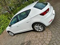 Usata Seat Leon 110 CV (80 kW) 2017 Bianco Berlina