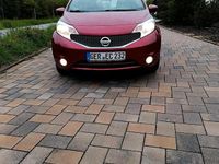 Gebraucht Nissan Note 60 PS (44 kW) 2013 Rot Kleinwagen