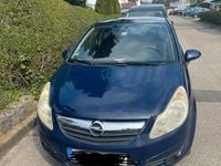 Gebraucht Opel Corsa 60 PS (44 kW) 2009 Blau Kleinwagen
