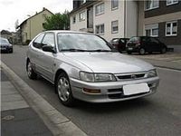 Gebraucht Toyota Corolla 102 PS (75 kW) 1996 Silber metallic Kleinwagen