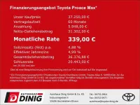 Nowe Toyota Proace 140 KM (102 kW) 2026 Biały Minivan