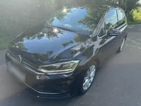 Gebraucht VW Golf Sportsvan 150 PS (110 kW) 2018 Schwarz Van / Kleinbus