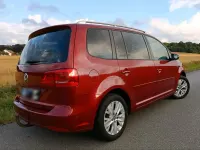 Gebraucht VW Touran 105 PS (77 kW) 2013 Rot Van / Kleinbus