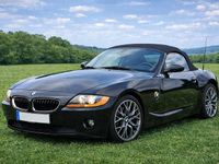 Gebraucht BMW Z4 Sport Line 192 PS (141 kW) 2003 Schwarz Cabrio