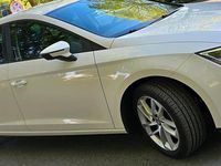 Usata Seat Leon 110 CV (80 kW) 2015 Bianco Berlina