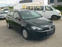 Gebraucht VW Golf VI Trendline 105 PS (77 kW) 2011 Schwarz Kleinwagen