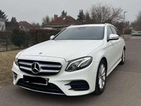 Gebraucht Mercedes E220 AMG 194 PS (142 kW) 2019 Weiß Kombi