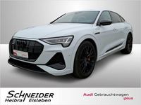 Gebraucht Audi e-tron Sportback S-Line 230 kW (313 PS) 2022 Gletscherweiß metallic SUV