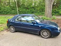 Gebraucht VW Golf 115 PS (84 kW) 2001 Blau Cabrio