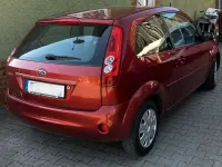 Gebraucht Ford Fiesta Style 101 PS (74 kW) 2008 Orange Kleinwagen