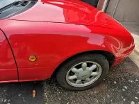 Gebraucht Mazda MX5 115 PS (84 kW) 1990 Rot Cabrio