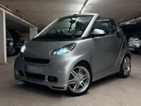 Gebraucht Smart ForTwo Cabrio Brabus Xclusive 98 PS (72 kW) 2008 Silber Cabrio