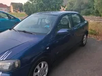 Gebraucht Opel Astra 105 PS (77 kW) 2003 Blau Limousine