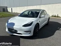 Usado Tesla Model 3 Performance 377 kW (513 CV) 2020 Blanco Berlina