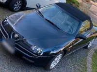 Gebraucht Alfa Romeo Spider 150 PS (110 kW) 2001 Schwarz Cabrio