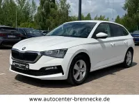 Gebraucht Skoda Scala Ambition 116 PS (85 kW) 2019 Weiß Kleinwagen