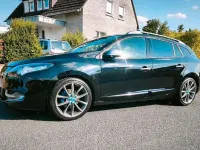 Gebraucht Renault Mégane GrandTour GT-Line 131 PS (96 kW) 2012 Schwarz Kombi
