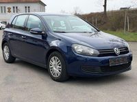 Gebraucht VW Golf VI Trendline 80 PS (58 kW) 2011 Blau Kleinwagen