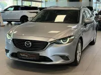 Używany Mazda 6 Exclusive-Line 150 KM (110 kW) 2015 Srebrny Sedan/Limuzyna