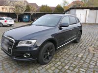 gebraucht Audi Q5 2.0 TFSI farbe "Moonlight", fast schwarz.