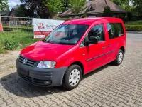 Gebraucht VW Caddy Edition 80 PS (58 kW) 2009 Rot Van / Kleinbus