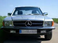 Gebraucht Mercedes SL380 155 PS (114 kW) 1985 Silber Cabrio