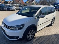 Gebraucht VW Touran Cross 150 PS (110 kW) 2013 Weiß Van / Kleinbus