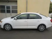 Gebraucht Skoda Rapid Ambition 86 PS (63 kW) 2014 Weiß Kleinwagen