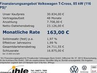 Neu VW T-Cross Life 116 PS (85 kW) 2025 Grau SUV